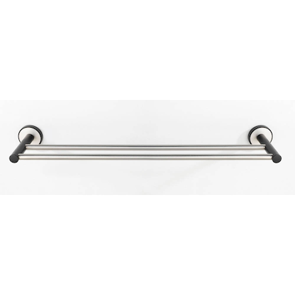 Artikelbild 2 für WENKO Handtuchhalter Duo Udine silber, Artikelnummer 808632