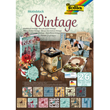 Artikelbild 1 für folia Motivblock Vintage farbsortiert 80/270 g/qm 26 St., Artikelnummer 963243