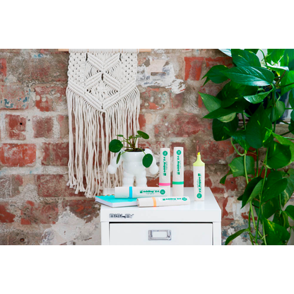 Artikelbild 5 für edding Highlighter 24 EcoLine pastell Textmarker gelb, 1 St., Artikelnummer 131017