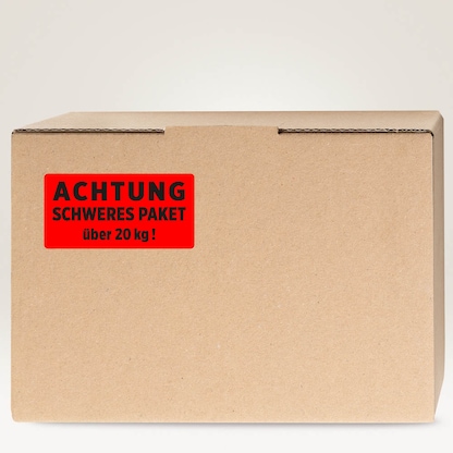 Artikelbild 3 für 200 AVERY Zweckform Warnetiketten rot »ACHTUNG SCHWERES PAKET über 20 kg!« 100,0 x 50,0 mm, Artikelnummer 609402