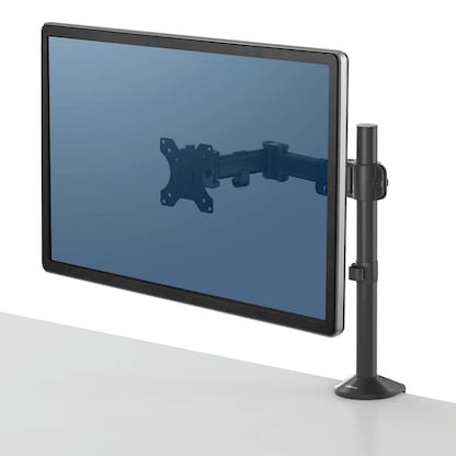 Artikelbild 5 für Fellowes Monitor-Halterung Reflex 8502501 schwarz für 1 Monitor, Tischklemme, Tischbohrung, Artikelnummer 191637