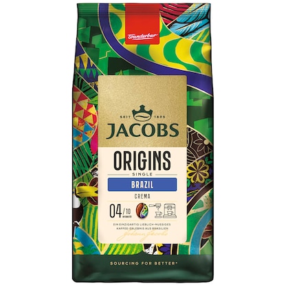 Artikelbild 15 für JACOBS Origins Brazil Kaffeebohnen mild, 1,0 kg, Artikelnummer 513356