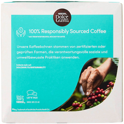 Artikelbild 5 für NESCAFÉ DOLCE GUSTO® Flat White Velvety & Smooth Kaffeekapseln, mild, 16 Portionen, Artikelnummer 612863