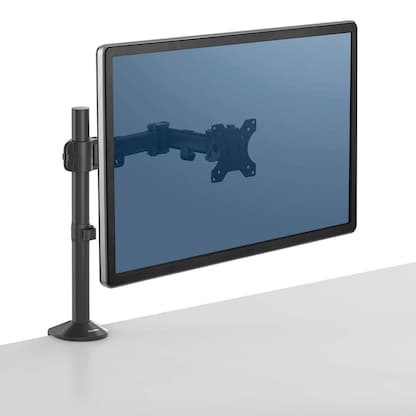 Artikelbild 6 für Fellowes Monitor-Halterung Reflex 8502501 schwarz für 1 Monitor, Tischklemme, Tischbohrung, Artikelnummer 191637