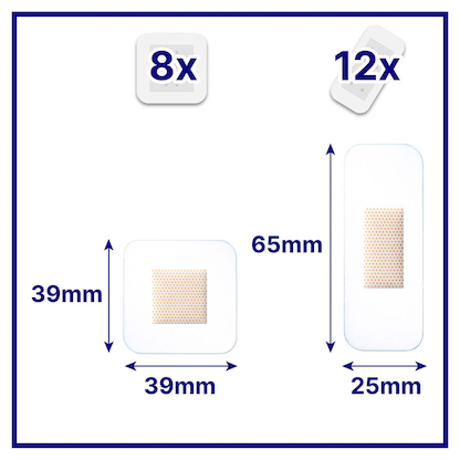 Artikelbild 3 für Hansaplast Pflaster AQUA PROTECT 4808200006 transparent, 20 St., Artikelnummer 497687