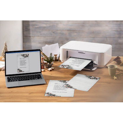 Artikelbild 4 für SIGEL Weihnachtsbriefpapier Skandinavian Christmas Motiv DIN A4 90 g/qm 100 Blatt, Artikelnummer 912251