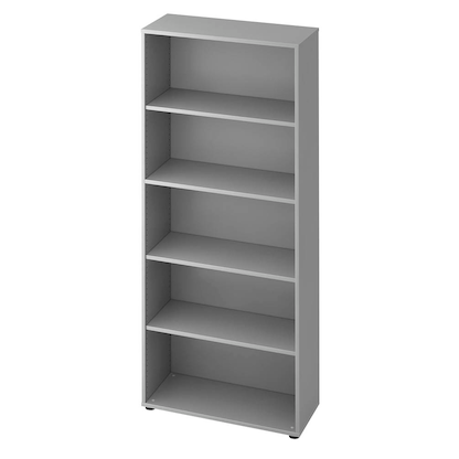 Artikelbild 6 für HAMMERBACHER Aktenregal Basic 4000 lichtgrau 80,0 x 33,0 x 188,0 cm, Artikelnummer 861849