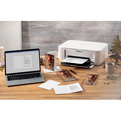 Artikelbild 4 für 10 SIGEL Weihnachtskarten Red Christmas Candle DIN A6, Artikelnummer 352439