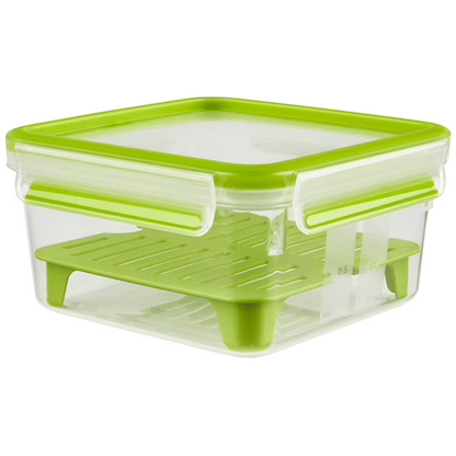 Artikelbild für emsa Lunchbox CLIP & GO XL transparent 1,3 l, 1 St., Artikelnummer 477046