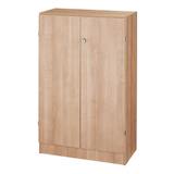 Artikelbild 1 für HAMMERBACHER Aktenschrank 6550, V6550/N/N/SG nussbaum 2 Fachböden 80,0 x 42,0 x 127,0 cm, Artikelnummer 866574