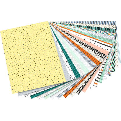 Artikelbild 2 für folia Motivblock Minimalistisch farbsortiert 270 g/qm 20 St., Artikelnummer 963324