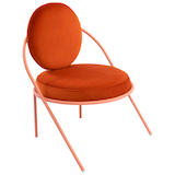 Artikelbild 1 für meet powered by PAPERFLOW Sessel SATURNE rost rosa Stoff, 1 St., Artikelnummer 231906