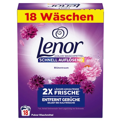 Artikelbild für Lenor Color Blütentraum Waschmittel Pulver, 0,99 kg, Artikelnummer 527497