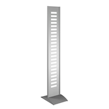 Artikelbild 1 für Kerkmann Prospektständer ohne Fächer tec art silber DIN A4, 1/3 DIN A4, Artikelnummer 223974