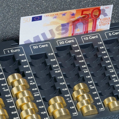 Artikelbild 3 für DURABLE Geldkassette 178257 EUROBOXX silber, Artikelnummer 513212