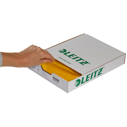Artikelbild 3 für 100 LEITZ Sichthüllen 4000 DIN A4 gelb genarbt 0,13 mm, Artikelnummer 944470