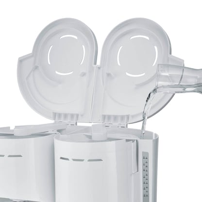 Artikelbild 5 für SEVERIN KA 9314 Doppel-Kaffeemaschine weiß, 2x 8 Tassen, Artikelnummer 913802