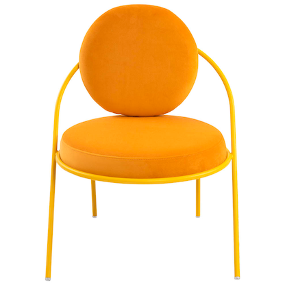 Artikelbild 3 für meet powered by PAPERFLOW Sessel SATURNE safran Stoff, 1 St., Artikelnummer 231839