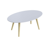 Artikelbild 1 für meet powered by PAPERFLOW SCANDI Beistelltisch weiß 85,0 x 50,0 x 35,0 cm, Artikelnummer 300271