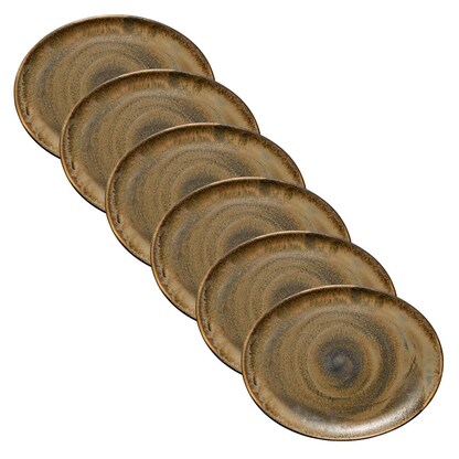 Artikelbild 8 für 6 HEART & SOUL Servierplatten Perfect Match Cumin hellbraun 36,0 x 28,0 cm, Artikelnummer 108526