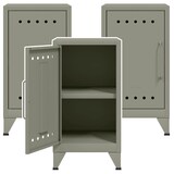 Artikelbild 1 für AKTION: 3 BISLEY Metallschränke Fern Mini FERMINRH645P3 lichtgrau 38,0 x 40,0 x 72,5 cm, aufgebaut, Artikelnummer 145278