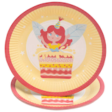 Artikelbild 1 für 10 PROnappe Pappteller Fee Ø 23,0 cm, Artikelnummer 345346