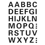 Artikelbild 1 für HERMA Klebebuchstaben 4163 Buchstaben A-Z, schwarz 15,0 x 15,0 mm, 36 Etiketten, Artikelnummer 894877