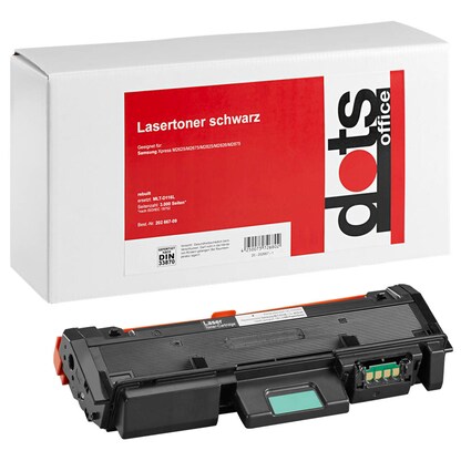 Artikelbild 9 für dots schwarz Toner kompatibel zu SAMSUNG MLT-D116L (SU828A), Artikelnummer 202667