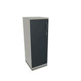 Artikelbild 1 für fm Aktenschrank Sidney, 4260429763702 weiß, lavagrau 2 Fachböden 40,0 x 44,2 x 113,3 cm, Artikelnummer 410611