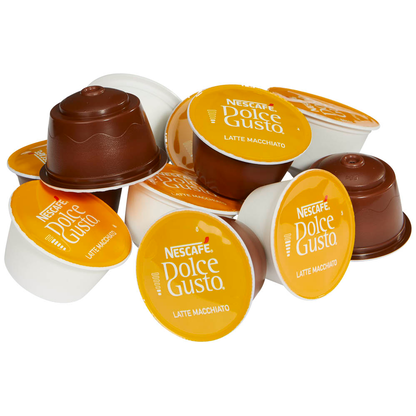 Artikelbild 3 für NESCAFÉ DOLCE GUSTO® LATTE MACCHIATO Kaffeekapseln, Arabicabohnen 8 Portionen, Artikelnummer 308137