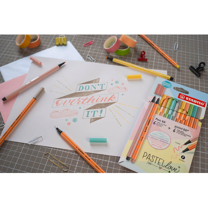 Artikelbild 4 für STABILO Schreibset Pen 68/point 88 PASTELlove farbsortiert, Artikelnummer 922118