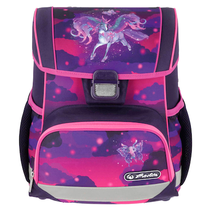 Artikelbild 2 für herlitz Schulranzen-Set Loop Plus Magic Unicorn Kunstfaser lila, Artikelnummer 271476