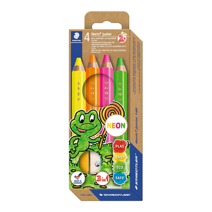 Artikelbild 20 für STAEDTLER 3 in1 Noris junior Buntstifte mehrfarbig, 4 St., Artikelnummer 301159