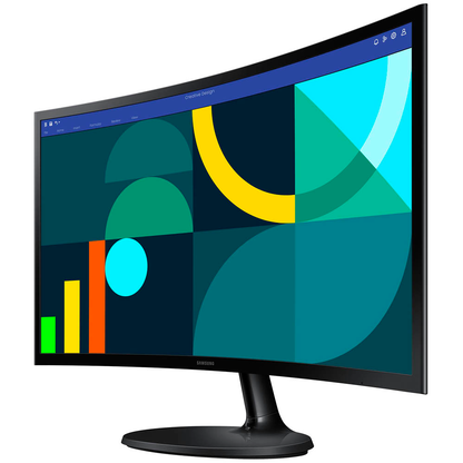 Artikelbild 2 für SAMSUNG S24D364GAU Curved Monitor 59,0 cm (24,0 Zoll) schwarz, Artikelnummer 518684
