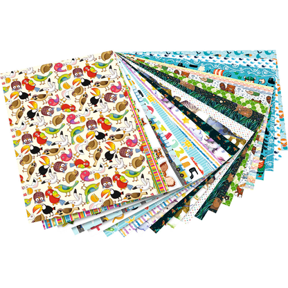 Artikelbild 2 für folia Motivblock Kids farbsortiert 270 g/qm 20 St., Artikelnummer 963344