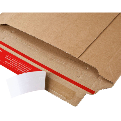 Artikelbild 2 für 20 ColomPac® Kartonversandtaschen braun für DIN A5, Artikelnummer 143784