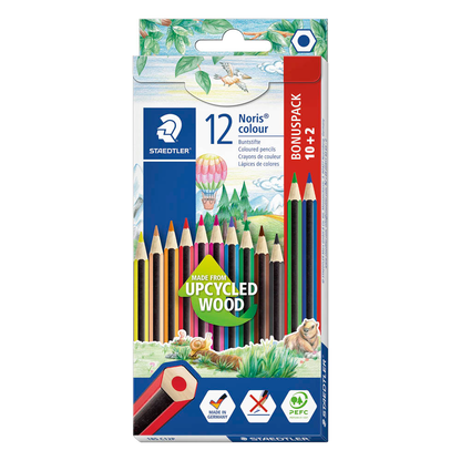 Artikelbild 5 für STAEDTLER Noris® colour 185 Buntstifte farbsortiert, 12 St., Artikelnummer 301253
