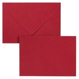 Artikelbild 1 für 10 artoz Faltkarten mit Briefumschlägen Mosaic DIN B6 weinrot, Artikelnummer 959346