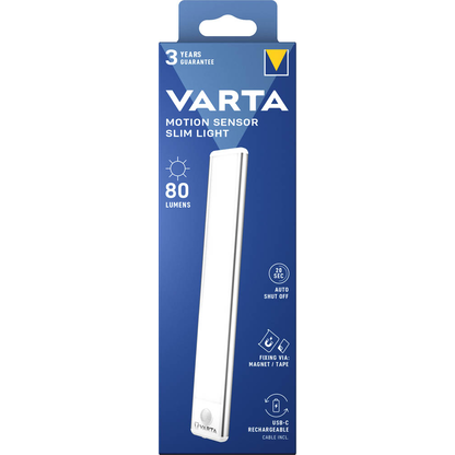 Artikelbild 4 für VARTA Linear LED Mobile LED Akku-LED-Lampe mit Bewegungsmelder weiß 24,0 cm, 80 lm, Artikelnummer 504157