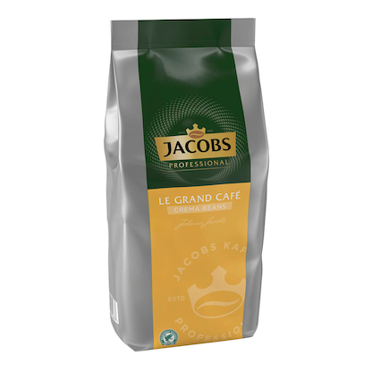Artikelbild 2 für JACOBS Le Grand Café Crema Beans Kaffeebohnen kräftig, 1,0 kg, Artikelnummer 513378
