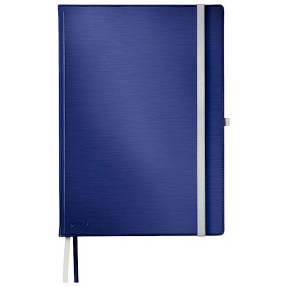 Artikelbild 2 für LEITZ Notizbuch Style DIN A4 kariert, titan blau Hardcover 160 Seiten, Artikelnummer 562559