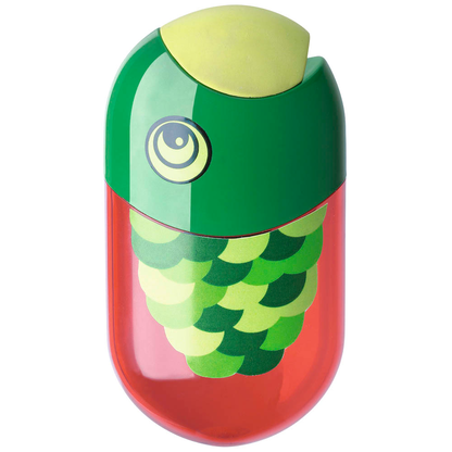 Artikelbild 2 für FABER-CASTELL Dosenspitzer doppelt Fisch grün, Artikelnummer 164234