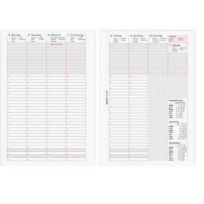 Artikelbild 3 für bind Kalendereinlage 2026 A5, Artikelnummer 591729