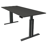Artikelbild 1 für Kerkmann Move 3 elegant elektrisch höhenverstellbarer Schreibtisch anthrazit rechteckig, T-Fuß-Gestell grau 180,0 x 80,0 cm, Artikelnummer 488043