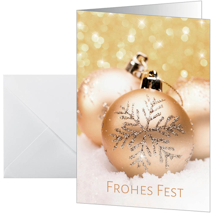 Artikelbild für 25 SIGEL Weihnachtskarten Christmas Joy DIN A6, Artikelnummer 912323