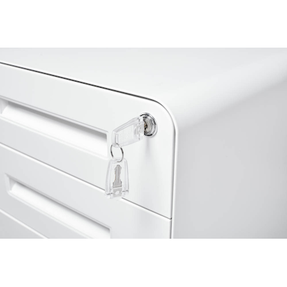 Artikelbild 8 für BISLEY EasyRoll Rollcontainer verkehrsweiß 2 Auszüge 40,0 x 50,0 x 50,0 cm, Artikelnummer 509832