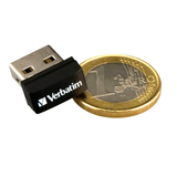 Artikelbild 1 für verbatim USB-Stick Store 'n' Stay Nano schwarz 32 GB, Artikelnummer 245712