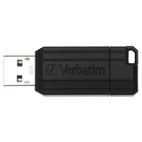 Artikelbild 1 für verbatim USB-Stick PinStripe schwarz 8 GB, Artikelnummer 424671
