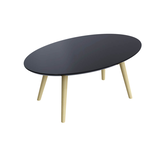 Artikelbild 1 für meet powered by PAPERFLOW SCANDI Beistelltisch schwarz 85,0 x 50,0 x 35,0 cm, Artikelnummer 300287