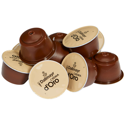 Artikelbild 3 für Dallmayr Crema d'Oro Kaffeekapseln, Arabicabohnen kräftig, 16 Portionen, Artikelnummer 817890